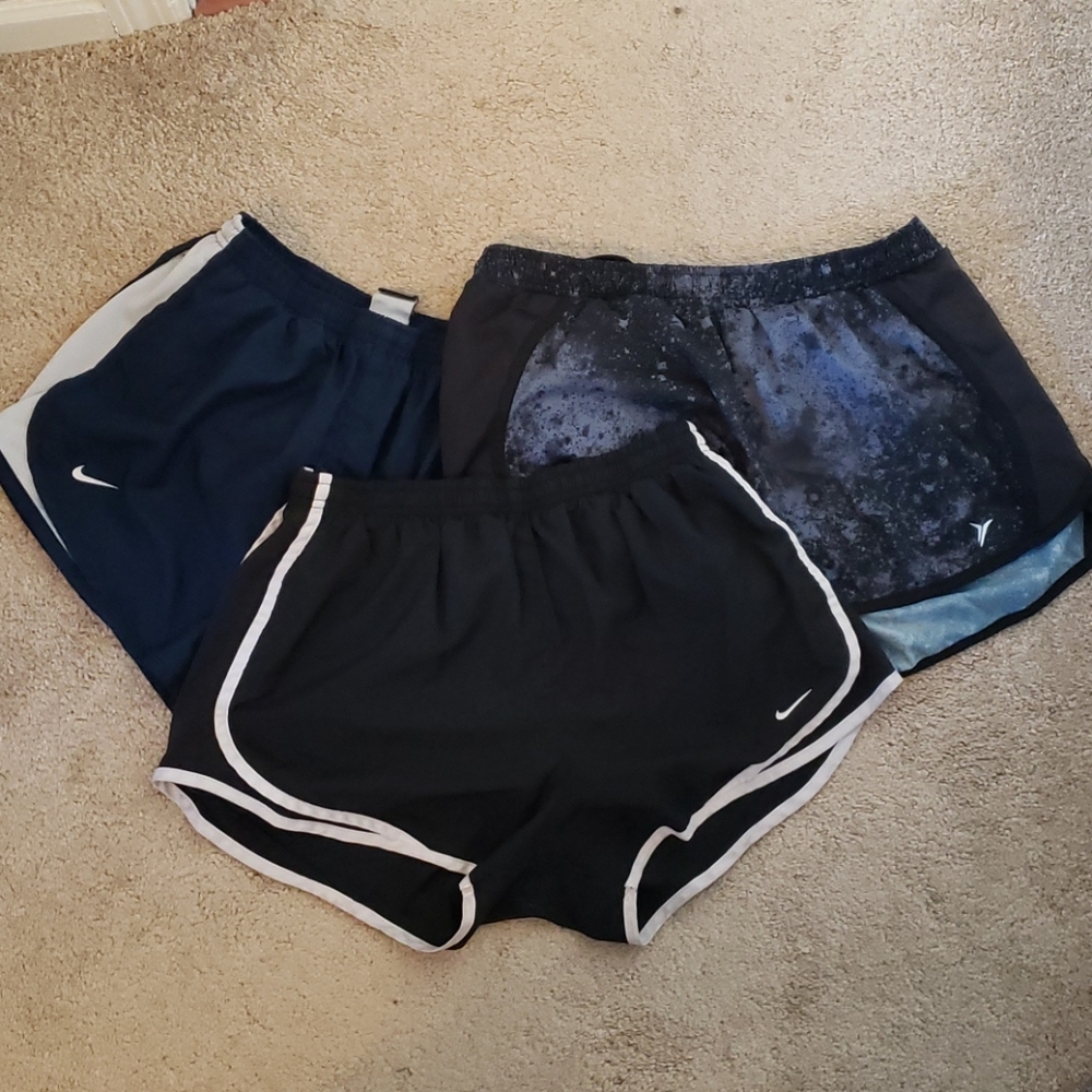 Nike Tempo + Old Navy Shorts - Triple Pack!